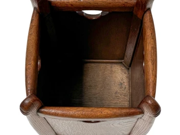 Jac. van den Bosch Art Deco Amsterdamse School Litter Basket 't Binnenhuis